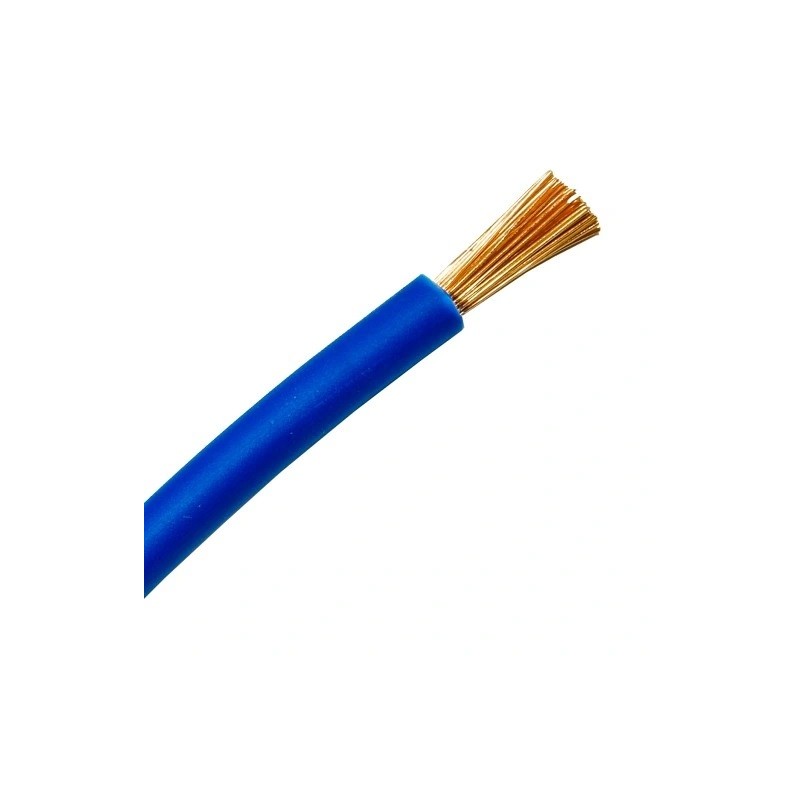 10mm² Aansluitkabel Blauw