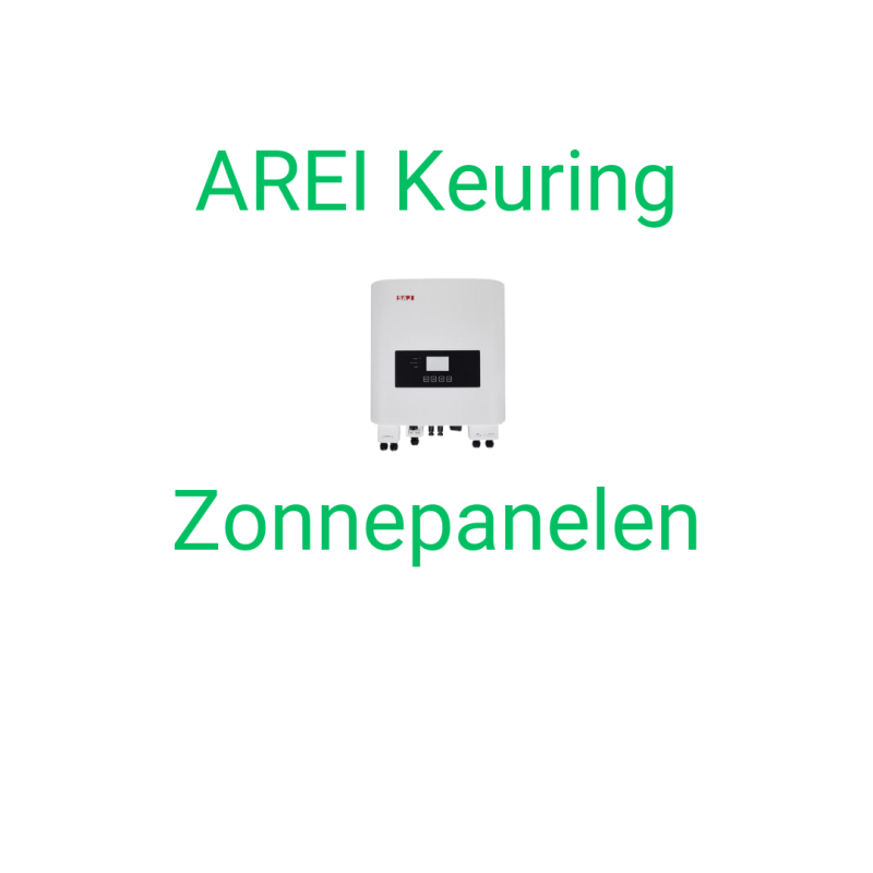Arei keuring enkel zonnepanelen