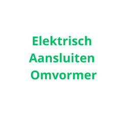 Aansluiting omvormer door...